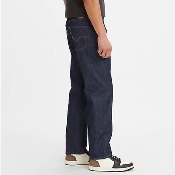 Levi’s 501 Original Dark Blue Jeans 38x32 - Picture 1 of 2